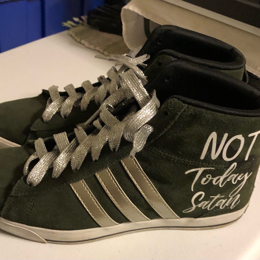 Women canvas high top sneakers